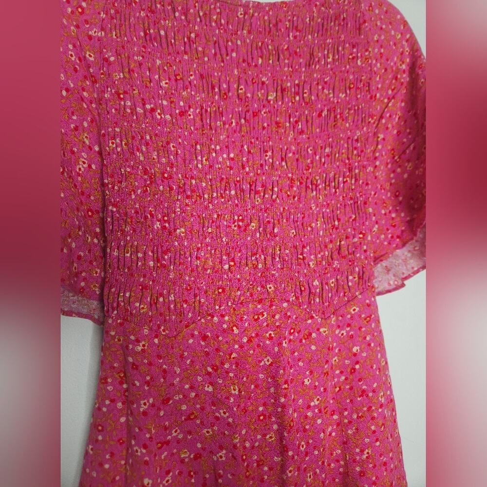 Free People Pink Florence Mini Dress - Picture 3 of 6